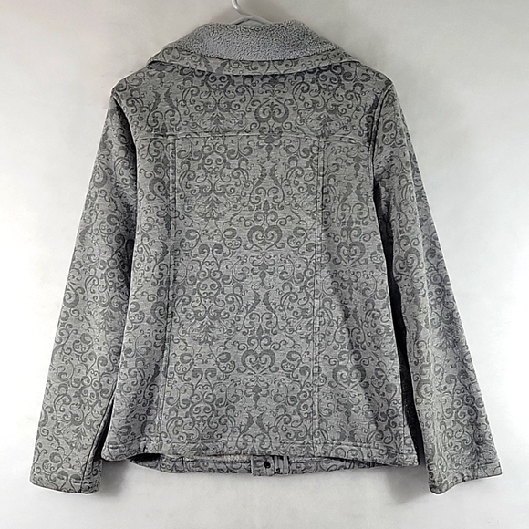 LAURA SCOTT Fleece Zip-Up Jacket Size M - Picture 10 of 10